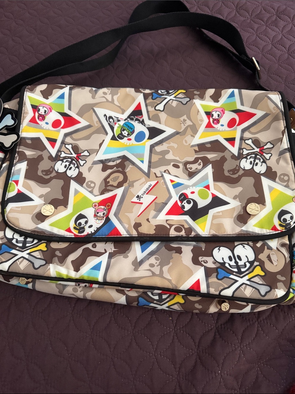 NWT Vintage Tokidoki Messenger Bag